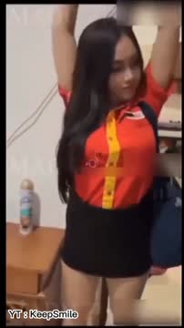 DJ Bebibi Cosplay Kasir Alfamart