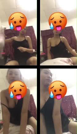 Hijab Hitam Toge Gigi Berkawat 5.mp4